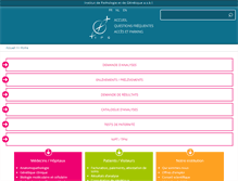 Tablet Screenshot of ipg.be