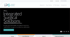 Desktop Screenshot of ipg.com