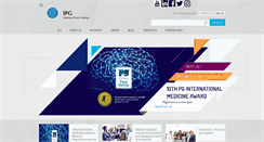 Desktop Screenshot of ipg.org.br
