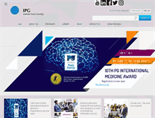 Tablet Screenshot of ipg.org.br