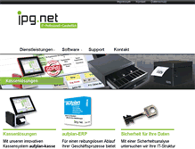 Tablet Screenshot of ipg.net
